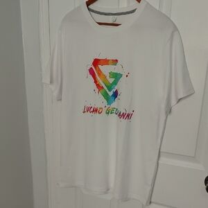 Lucano Geovanni PRIDE T-Shirt with Rainbow Logo
